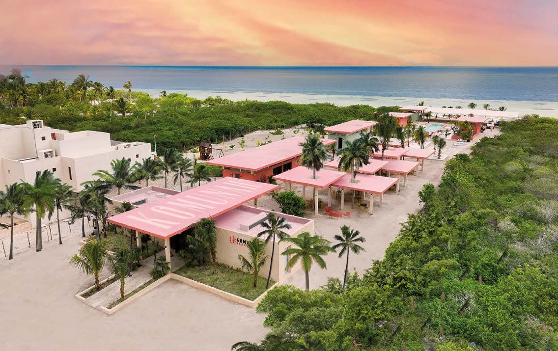 Club de playa ilustrativo de Komunah San Crisanto