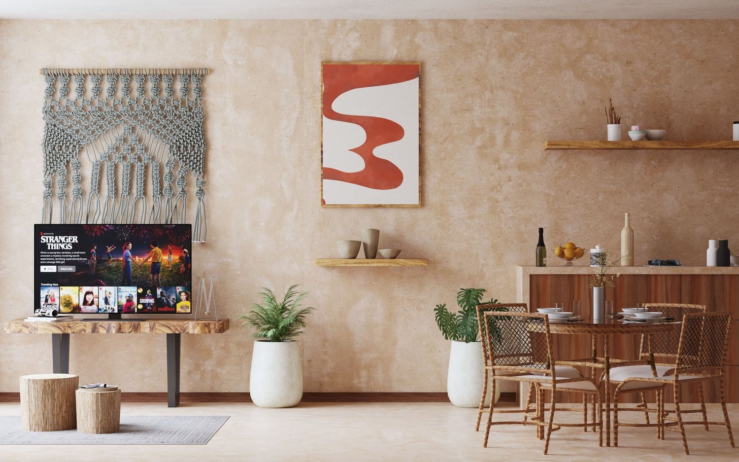 Interior ilustrativo de Tulum Há